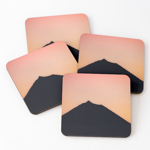 Item preview, Silhouette of Mountain, Pico island, Azores travel destination. designed and sold by AylaHarbich.