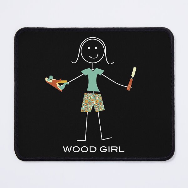 Item preview, Funny Womens Woodworking design designed and sold by whyitsme.