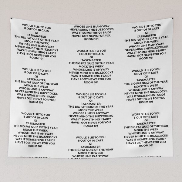 Item preview, British Panel TV Shows designed and sold by The British Bunny Hop Shop.