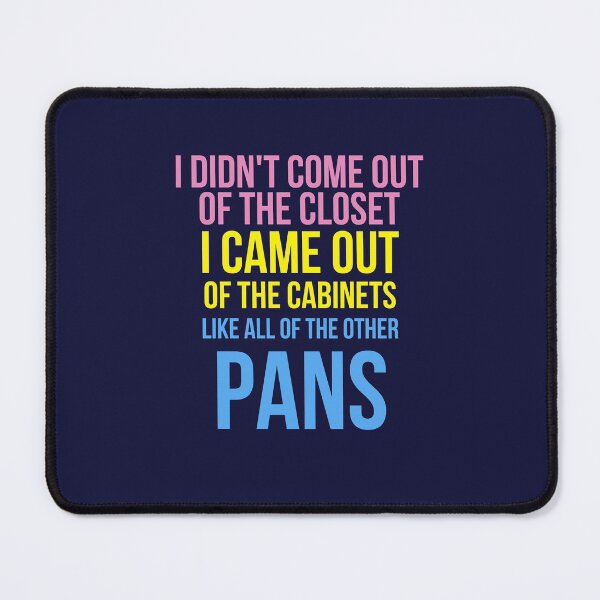 Item preview, Pansexual Coming out of the Cabinets designed and sold by erinbookdragon.