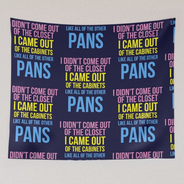 Item preview, Pansexual Coming out of the Cabinets designed and sold by erinbookdragon.