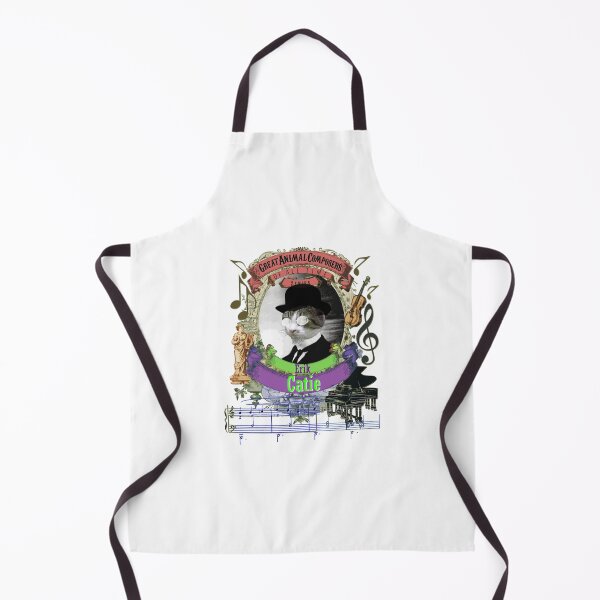 Item preview, Erik Catie Cool Classical Music Parody Satie Cat designed and sold by AnimalComposers.