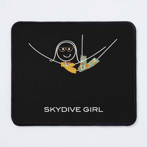 Item preview, Funny Womens Skydiving Design, designed and sold by whyitsme.