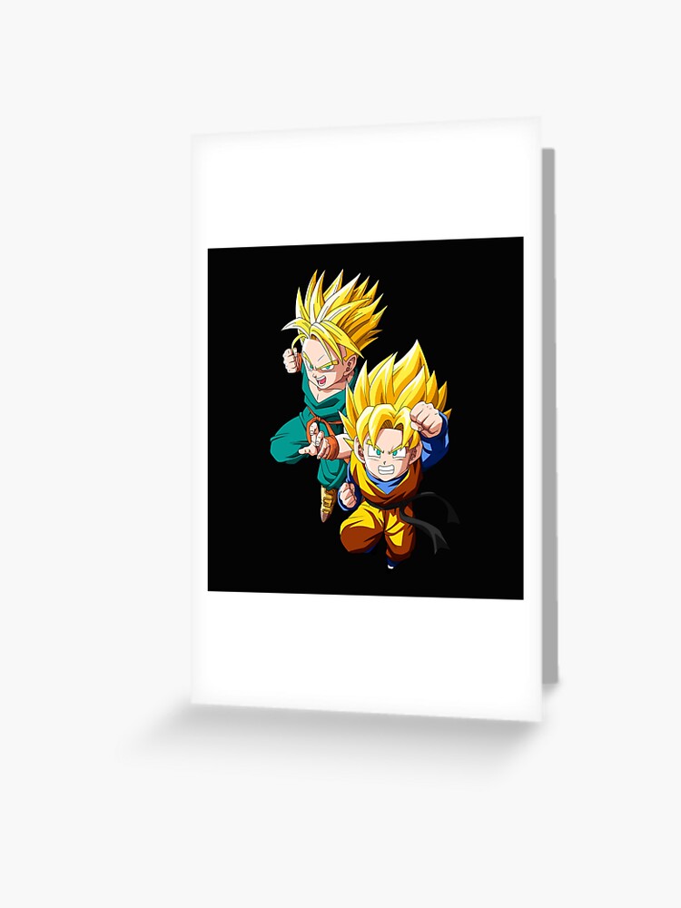 golden frezzer and goku ss blue Art Board Print by angelusdark