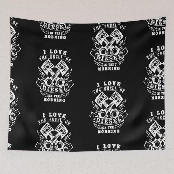 Item preview, I Love The Smell Of Diesel In The Morning designed and sold by StoreRahhal.