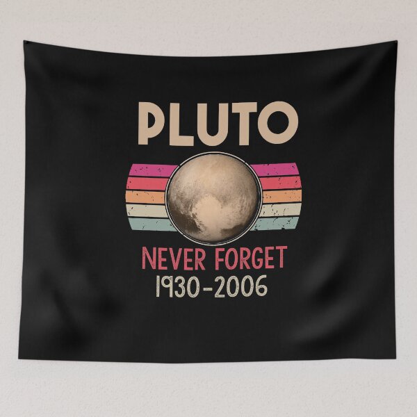 Item preview, Never Forget Pluto designed and sold by Heddar Badreddine.