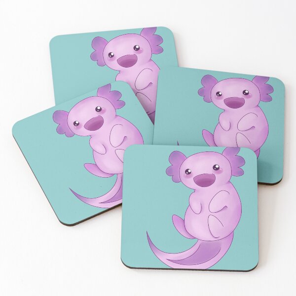 Item preview, Cute Cartoon Axolotl (Pink) designed and sold by CrypticK.