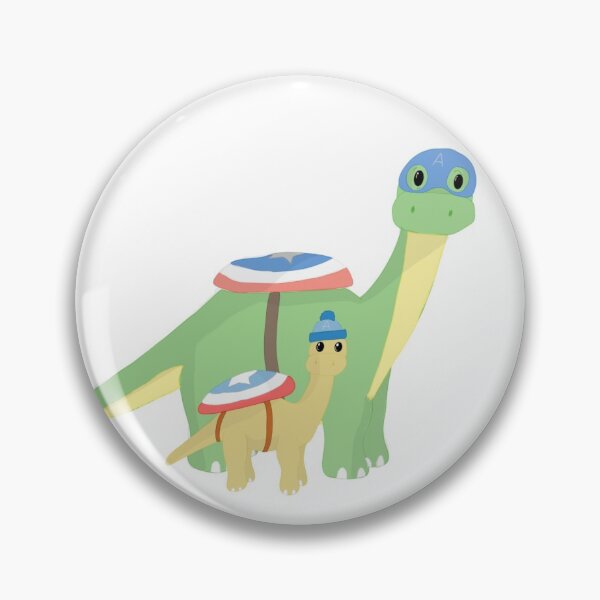 Item preview, steve dinosaur duo designed and sold by doodlydooo.