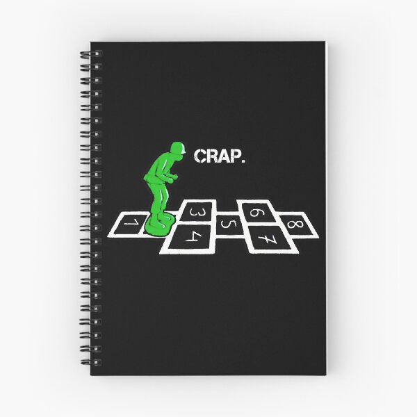 Item preview, Army Man Hop Scotch Uh-Oh Funny Crap designed and sold by Foxicopter.