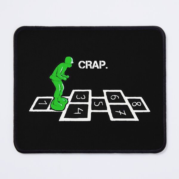 Item preview, Army Man Hop Scotch Uh-Oh Funny Crap designed and sold by Foxicopter.