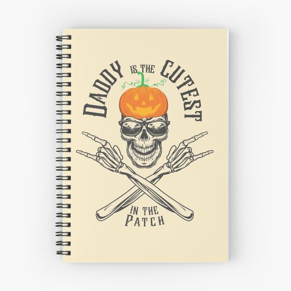 Item preview, Daddy Of The Cutest Pumpkin In The Patch - Dad Halloween Pumpkin With Skeleton  designed and sold by NawalMagdy.
