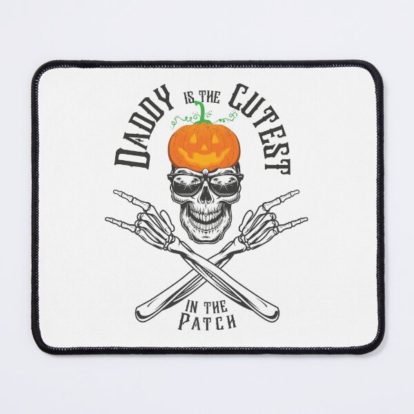 Item preview, Daddy Of The Cutest Pumpkin In The Patch - Dad Halloween Pumpkin With Skeleton designed and sold by NawalMagdy.