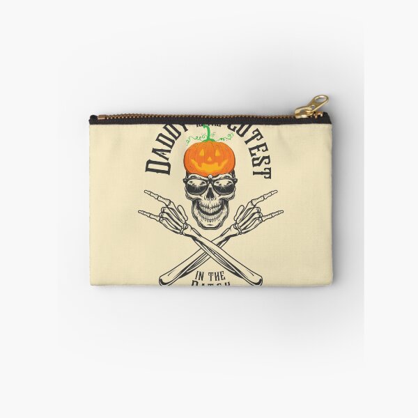 Item preview, Daddy Of The Cutest Pumpkin In The Patch - Dad Halloween Pumpkin With Skeleton  designed and sold by NawalMagdy.