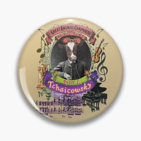 Item preview, Pyotr Tchaicowsky Tchaikovsky Cow Classical Music designed and sold by AnimalComposers.