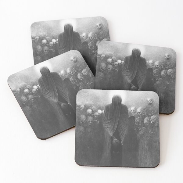 Item preview, Untitled (Ritual), by Zdzisław Beksiński designed and sold by JustContemplate.