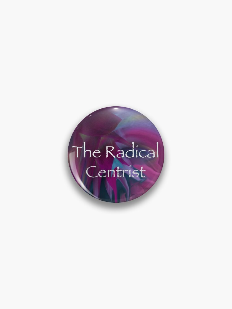 Thumbnail 1 of 3, Pin, The Radical Centrist Logo designed and sold by Wayne King.