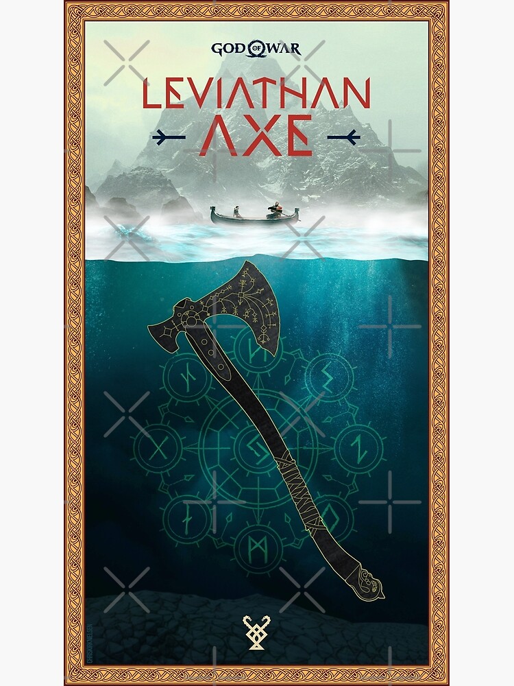 God of War - Leviathan Axe by ckirknielsen