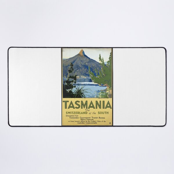 Item preview, Vintage Travel Poster: Tasmania designed and sold by Vintage Vibes.