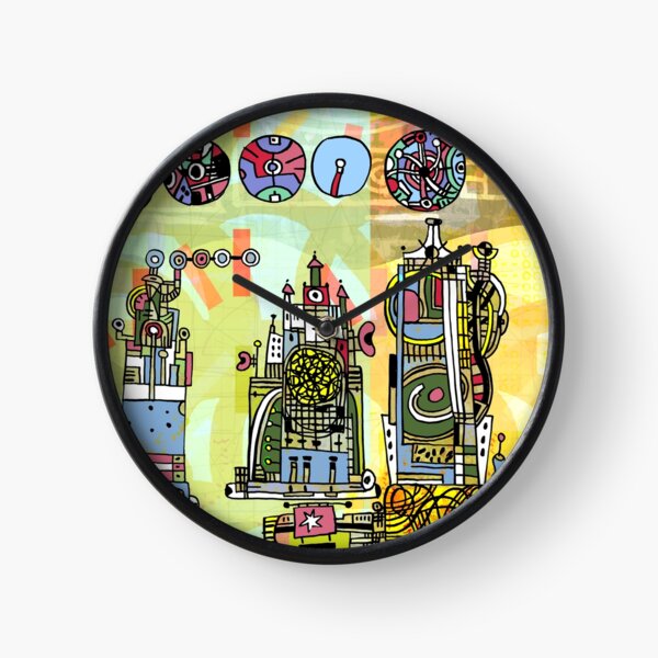 Urbane Stadt Uhr
