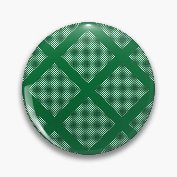 Item preview, Criss Cross Angled Dash Line Pattern in Green on White designed and sold by Neil Feigeles.