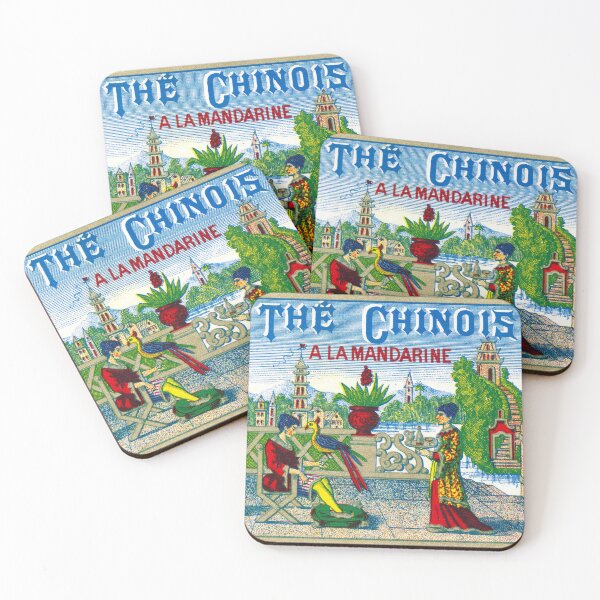 Item preview, 1900 Chinese Mandarin Tea Label designed and sold by historicimage.