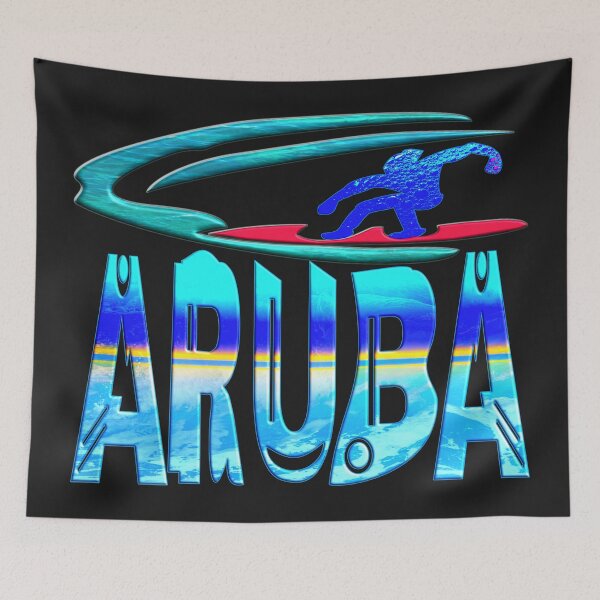 Item preview, ARUBA - A JOYFUL ISLAND - A SURFER'S PARADISE designed and sold by Ralek.