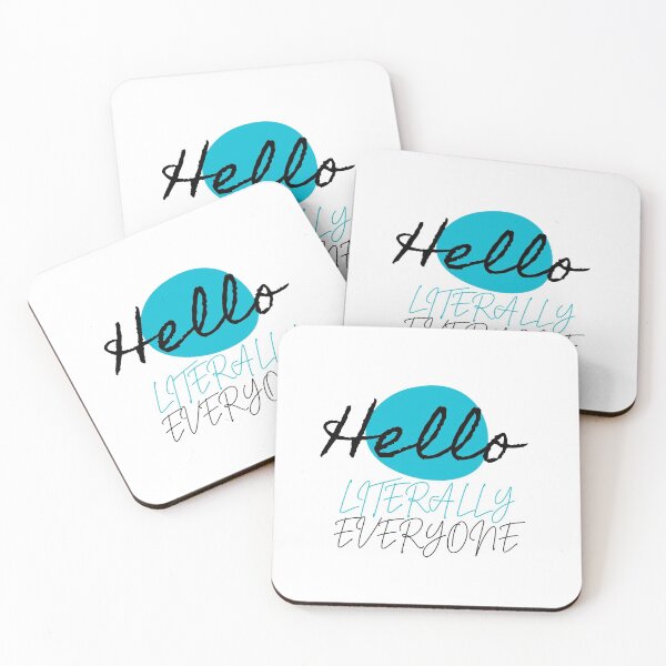 Item preview, Hello literally everyone designed and sold by Oreo2020 Creations.