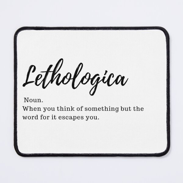 Item preview, Lethologica designed and sold by Stargazer01Ao3.