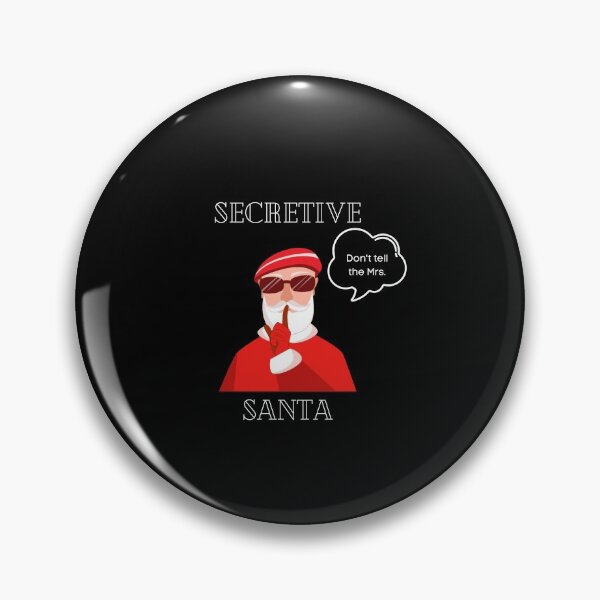 Item preview, Secretive Santa designed and sold by MenMakeSammichs.