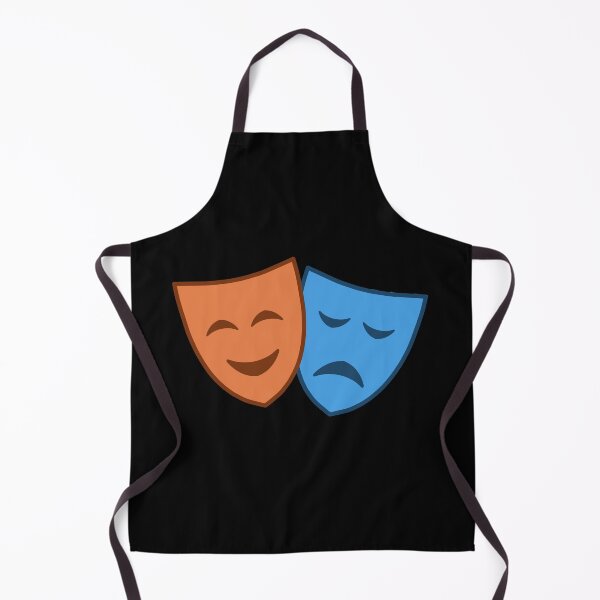Item preview, Comedy/ Tragedy Masks designed and sold by Friend of Frogs.