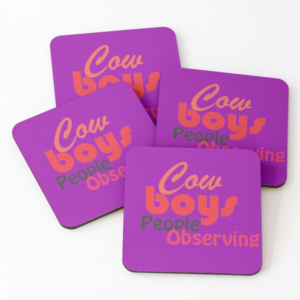 Item preview, Cow boys people observing designed and sold by SKProducts1.