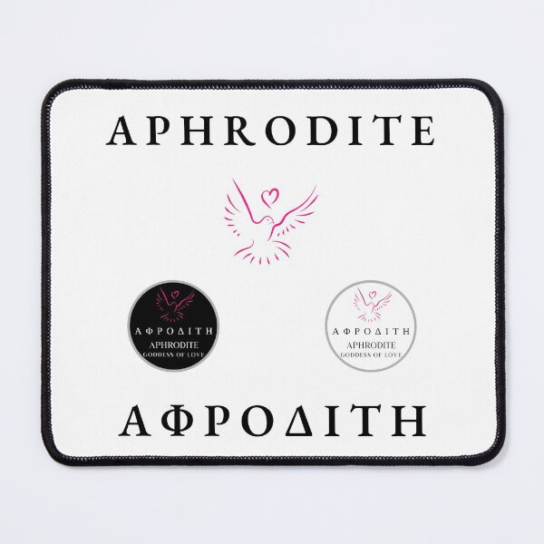 Item preview, Aphrodite Sticker Pack Greek Mythology Goddess of Love Dove designed and sold by OnyxMoonDesigns.
