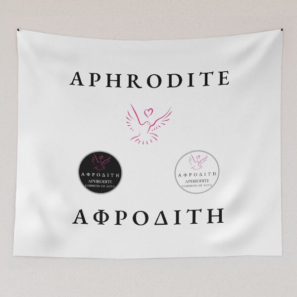 Item preview, Aphrodite Sticker Pack Greek Mythology Goddess of Love Dove designed and sold by OnyxMoonDesigns.