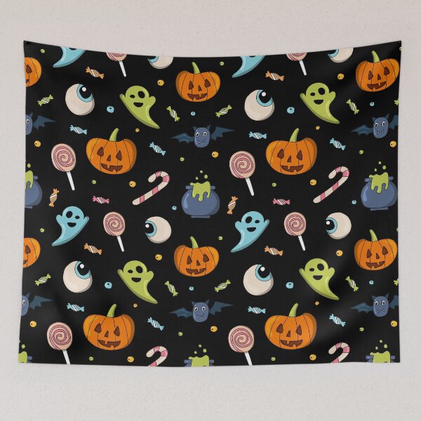 Item preview, Halloween funny Pattern  2021 designed and sold by OutcastBrain.