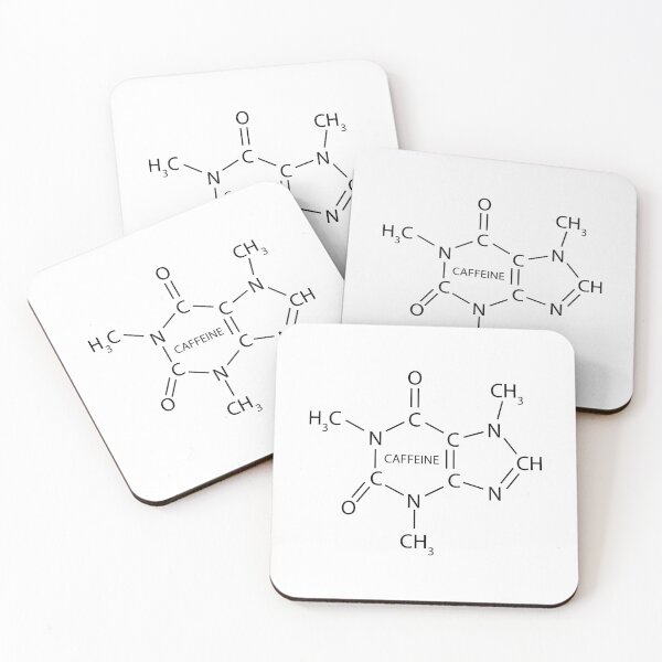 Item preview, Molecular Structure of Caffeine designed and sold by thelustrous.