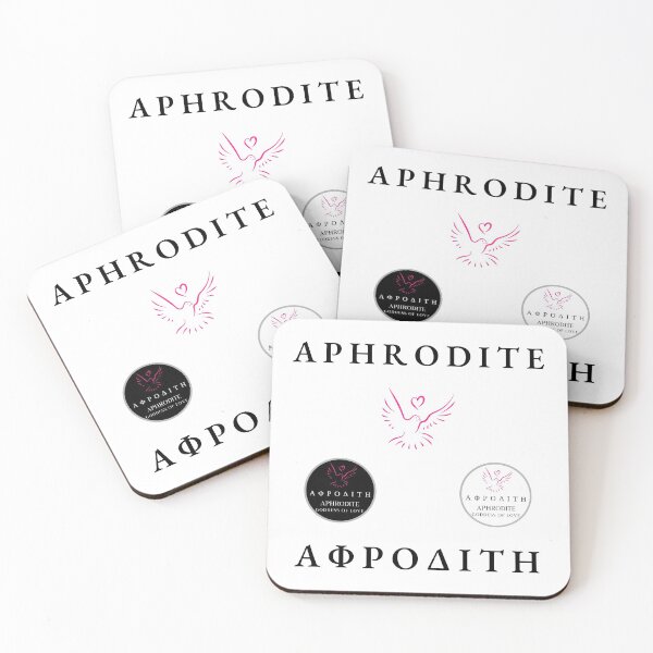 Item preview, Aphrodite Sticker Pack Greek Mythology Goddess of Love Dove designed and sold by OnyxMoonDesigns.