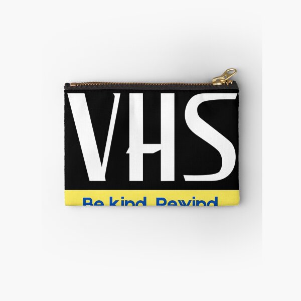 Item preview, VHS - Be kind. Rewind. - Retro - 80s - VCR designed and sold by Banjoseph.