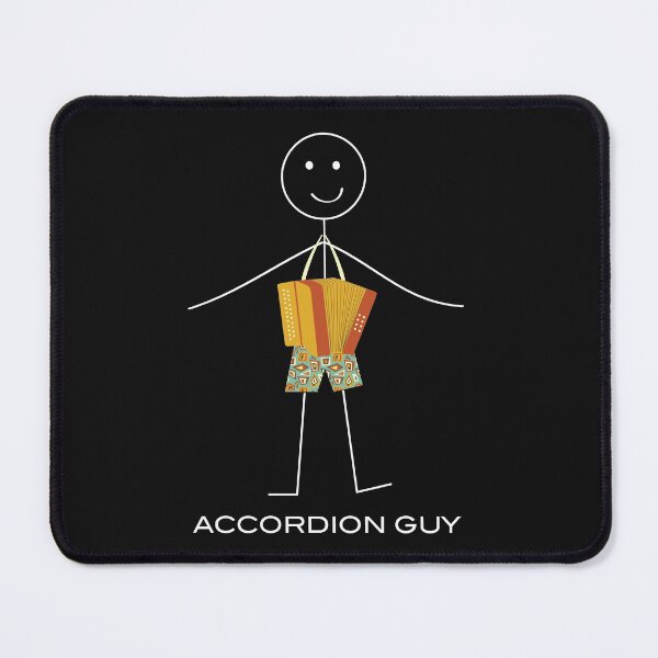Item preview, Funny Mens Button Accordion Design designed and sold by whyitsme.