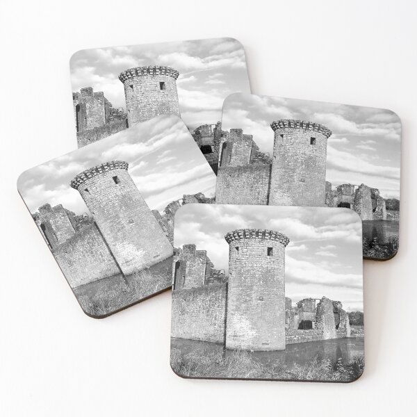 Item preview, Caerlaverock Castle (Black and White) designed and sold by beavo.
