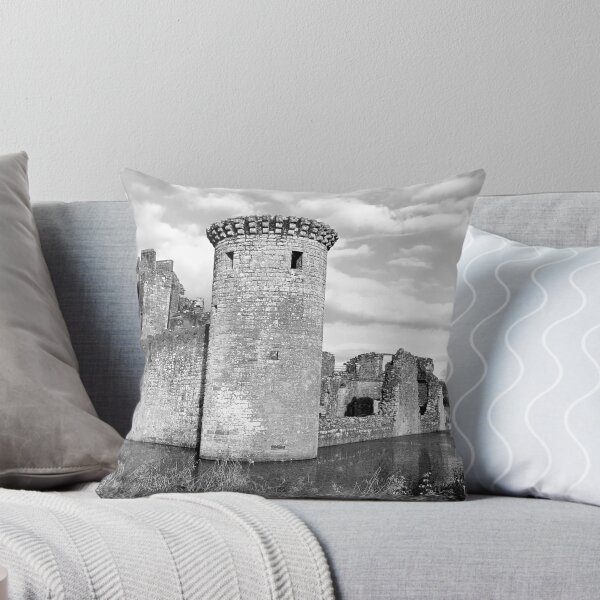 Item preview, Caerlaverock Castle (Black and White) designed and sold by beavo.
