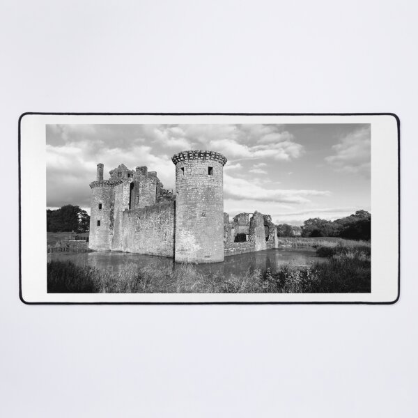 Item preview, Caerlaverock Castle (Black and White) designed and sold by beavo.