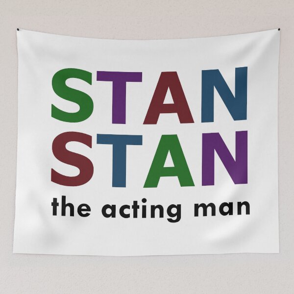 Item preview, STAN STAN The Acting Man designed and sold by Friend of Frogs.
