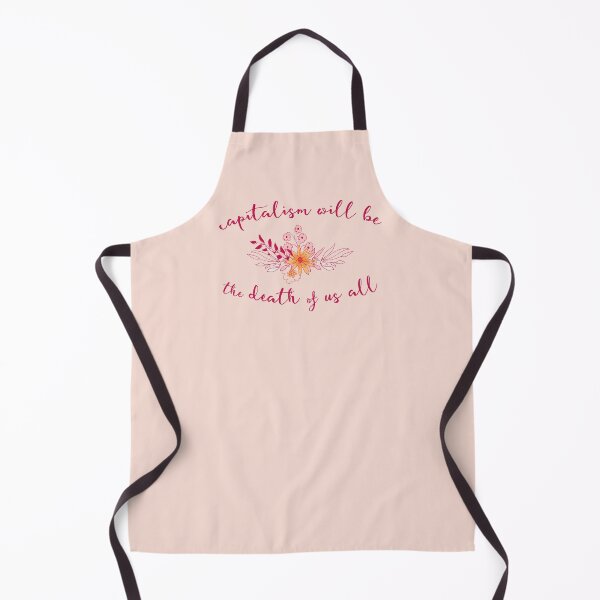 Item preview, Irreverent truths: Capitalism will be the death of us all (tongue in cheek floral design) designed and sold by Ofeefee.