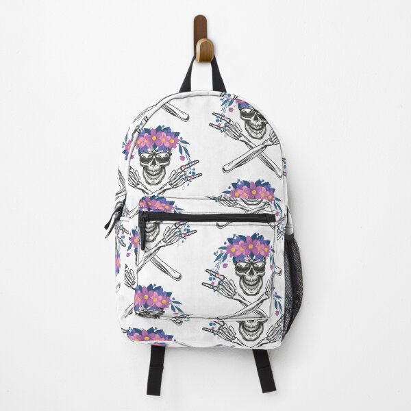 Item preview, Cool Skeleton Hand - Skull With Flowers  designed and sold by NawalMagdy.