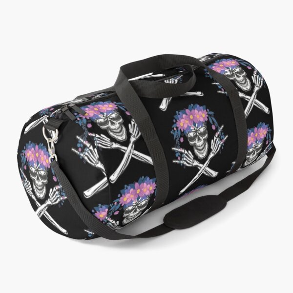 Item preview, Cool Skeleton Hand - Skull With Flowers  designed and sold by NawalMagdy.
