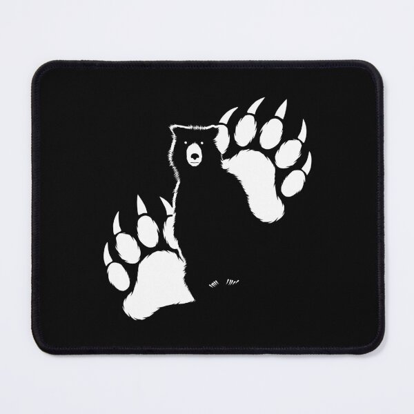 Item preview, Silhouette And Footprints - Grizzly Bear  designed and sold by TMBTM.