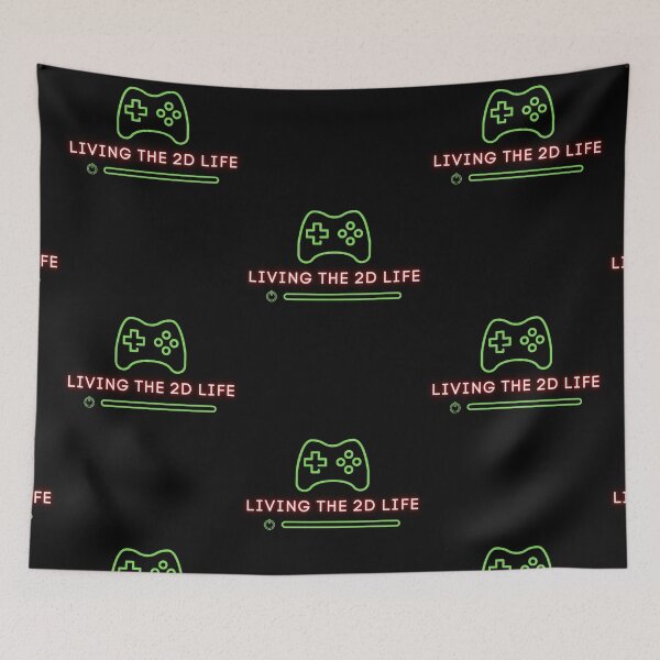 Item preview, LIVING THE 2D LIFE designed and sold by eportner.