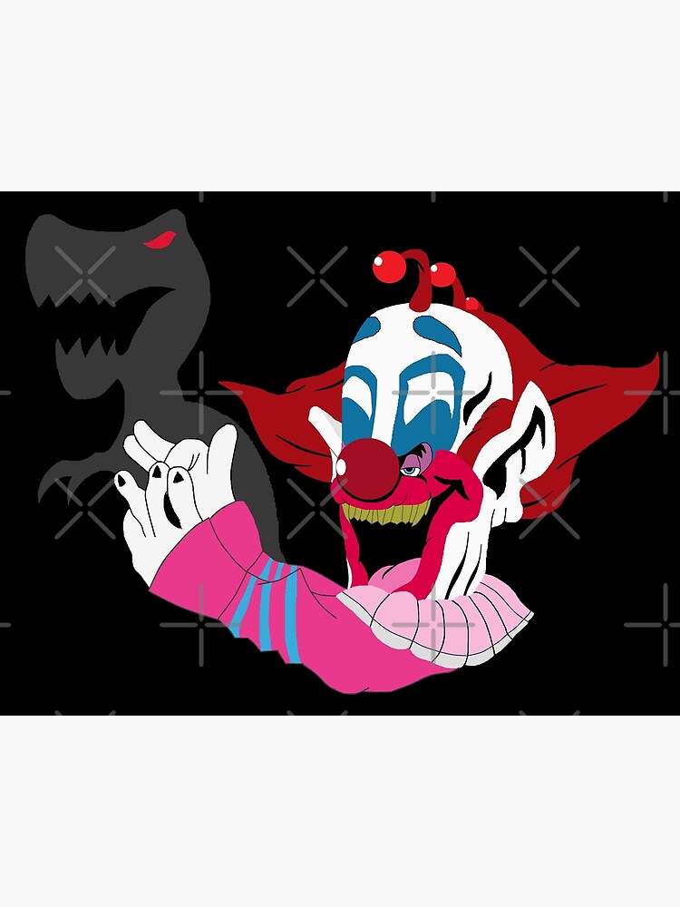 "killer klowns from outer space t rex shadow puppet" Poster for Sale by