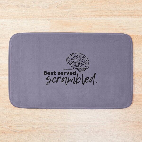 Item preview, Best Served Scrambled - Black designed and sold by DarkGreenSoul.