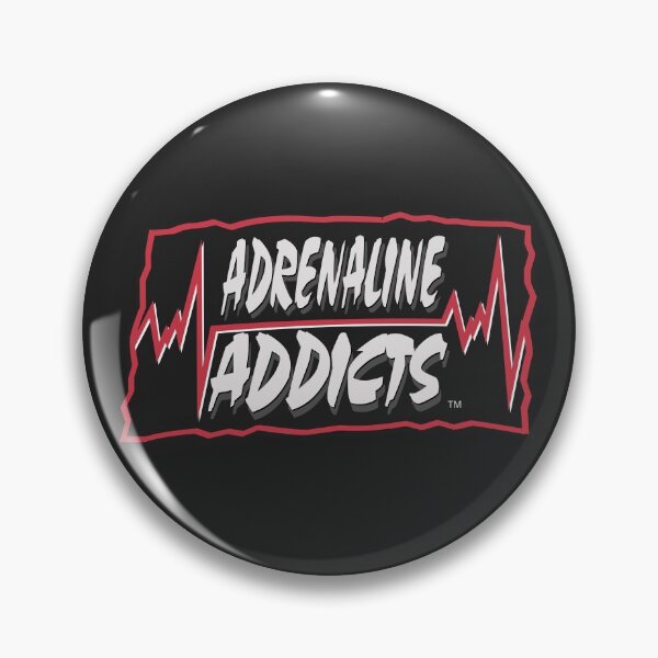 Item preview, Adrenaline Addicts Square designed and sold by relaxedcreative.